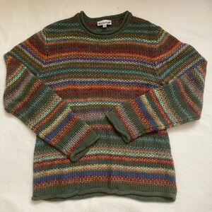 Rainbow Acrylic Sweater